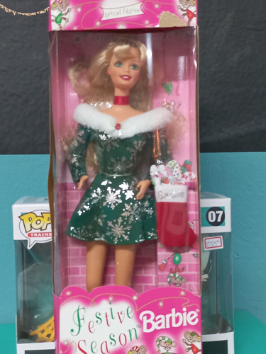 Barbie Festive Season Natal  Superstar Antiga 80 90 