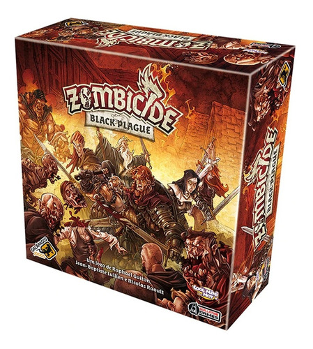 Zombicide Black Plague Board Game Tabuleiro Galápagos Jogos