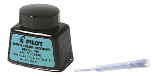 Recarga De Tinta Marcador Permanente Negro De 30cc Pilot