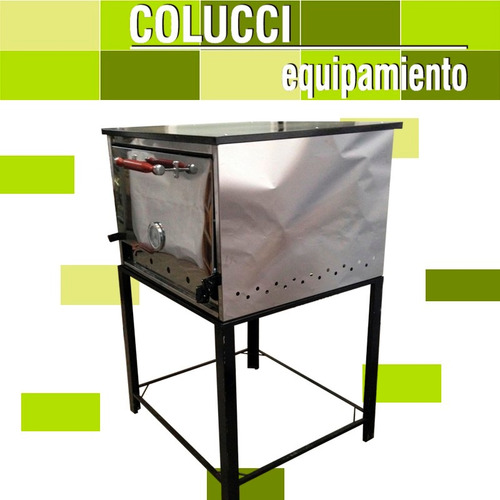 Horno Pizzero 12 Moldes Acero Inox Premium Cuotas