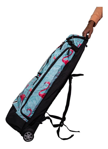 Funda Bolso Hockey Tk Con Ruedas Stick Porta Palos Prof