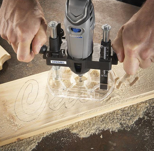 Aditamento Base P/ Minitorno Fresadora De Inmersión Dremel