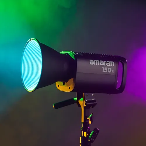 Iluminador Led Aputure Amaran 150c Rgb Luz Contínua 150w Cinza 127