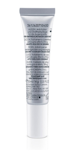 Lifactiv Ojos Antiarrugas Vichy Tipo de piel Mixta 15 mL