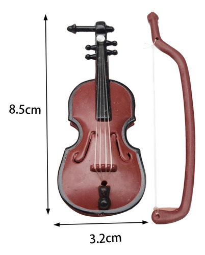 2 Paquete De 2-4 Modelos De Instrumentos Musicales 2 Piezas