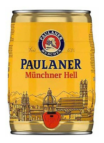 Cerveja Paulaner Münchner Hell Barril 5 Litros