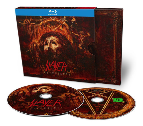 Edición limitada de Slayer: Repentless [cd+blu-ray] Lacrado Imp