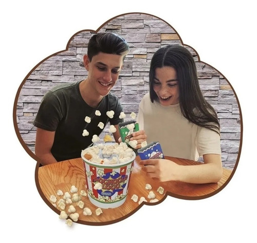 Imagen 2 de 3 de Juego De Mesa Pop Corn Atrapa Pochoclos 2463 Ditoys