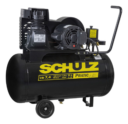 Compressor De Ar Schulz Csi 7.4/50l Pratic Air 220v