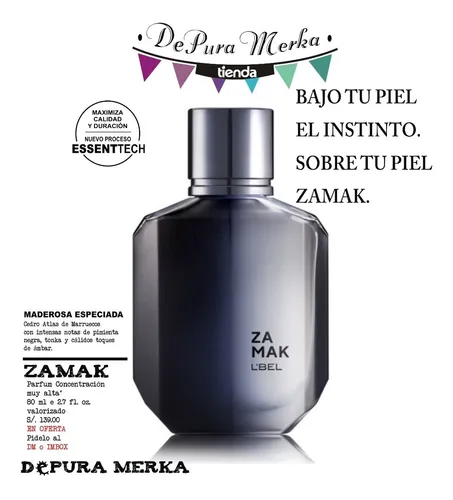 Zamak lbel precio outlet