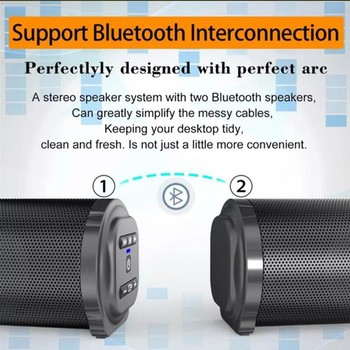 Barra De Sonido Con Bluetooth Y Subwoofer Integrados-5.0