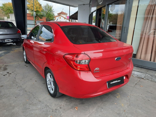 Ford Ka 1.5 Sel 4 Puertas Baul Gnc Rojo Cuotas Permuto Aire