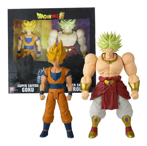 Dragon Ball Limit Breaker Goku Y Broly Figura Bandai Paquete | Envío gratis Dragon Ball Limit Breaker Goku Y Broly Figura Bandai Paquete | Envío gratis
