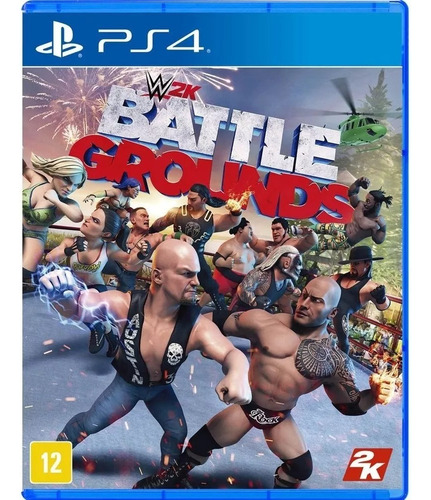 Juego multimedia físico Wwe 2k Battlegrounds para PlayStation 4