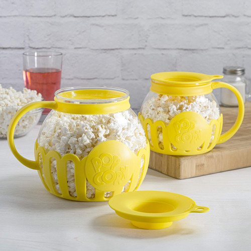Recipiente Para Pipocas Ecolution, 2,8 Lt, Amarelo