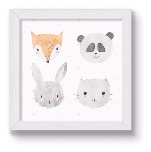 Cuadrito Infantil / Chicos / Bebes. Chato. Cute Animals