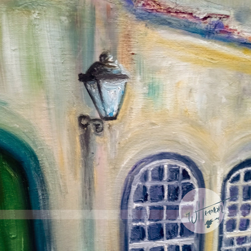 Imagem 3 de 5 de Óleo Sobre Tela Paraty 70cm X 50cm Pintado A Mão