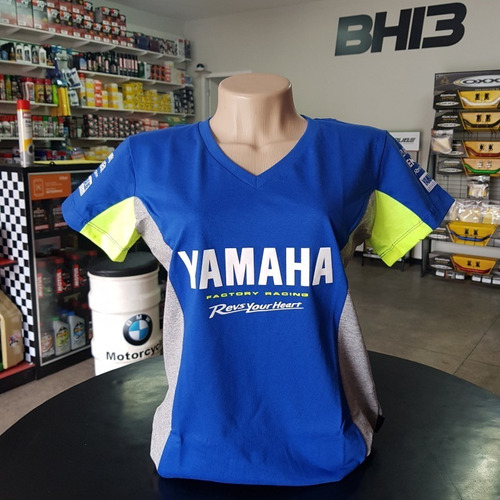 Baby Look Yamaha Racing Team M1 Feminina Ref.258