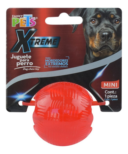 Juguete Para Perro Extreme Bola Resistente Mini Fancy Pets