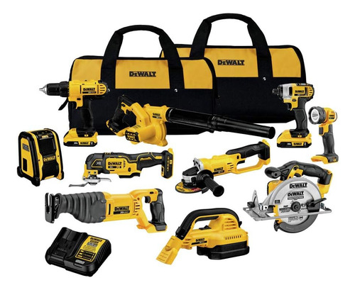 Kit Combinado Dewalt De Taladro Inalámbrico Máx. De 20 V, 10