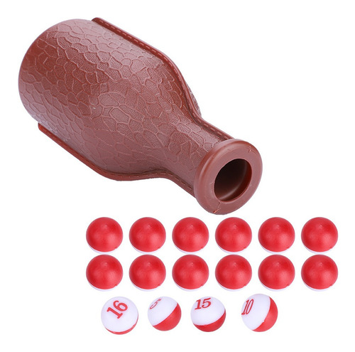 Coctelera De Billar Con Forma De Dados De Billar Y 16 Bolas