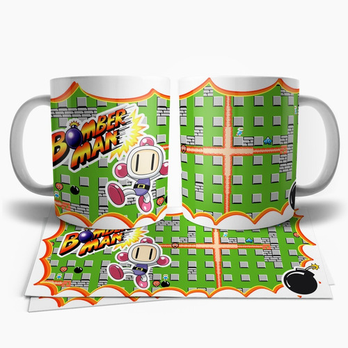 Bomberman Arcade Taza Tu Propio Estilo