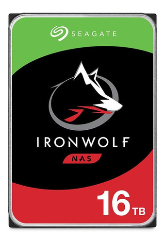 Disco Duro Interno Seagate 16tb Ironwolf 3.5  7200rpm Sata3 