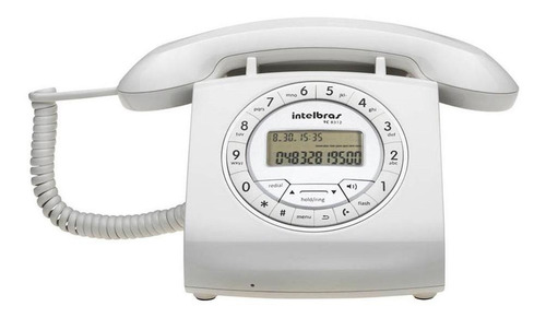 Telefone fixo Intelbras TC 8312 branco