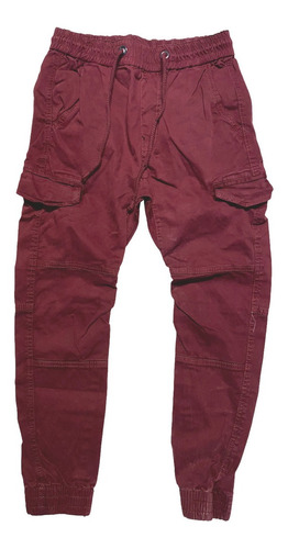 Pantalon Cargo Babucha Niños Con Puño