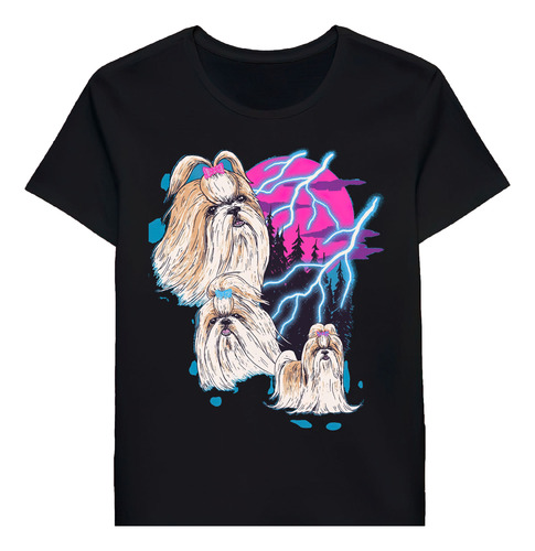 Remera Lightning Shih Tzu 73346239