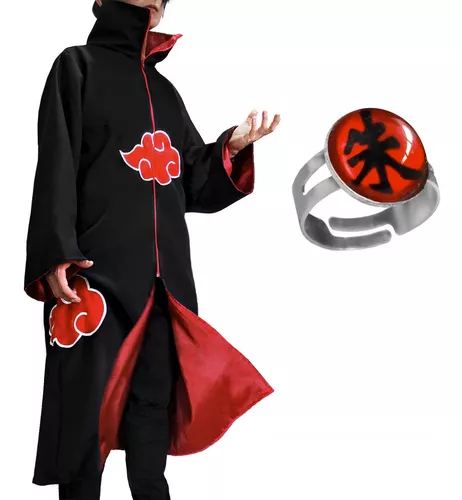 O que significa as nuvens vermelhas no manto da Akatsuki