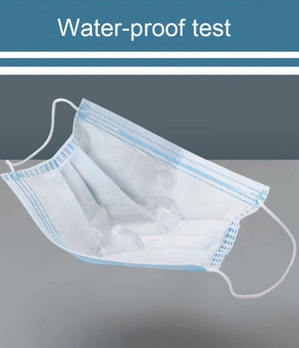Cubrebocas N95 Tapabocas Proteccion 3 Capas Desechable 25pz