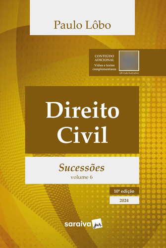 Livro Direito Civil: Sucessões - 10ª Edição 2024