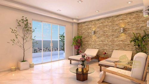 Imagem 10 de 19 de Apartamento Com 3 Dormitórios À Venda, 123 M² Por R$ 849.000,00 - Canto Do Forte - Praia Grande/sp - Ap1055