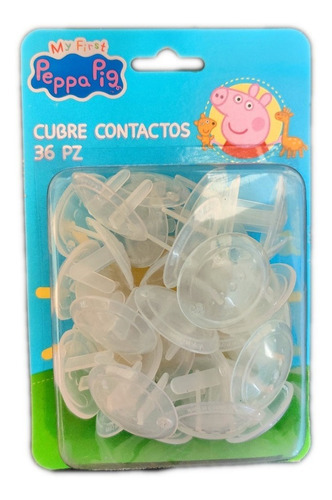 Protector De Contactos Para Bebe 36 Piezas Peppa Pig