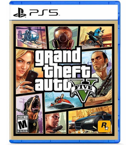 Juego Para Playstation 5  Ps5 Grand Theft Auto V En Fisico