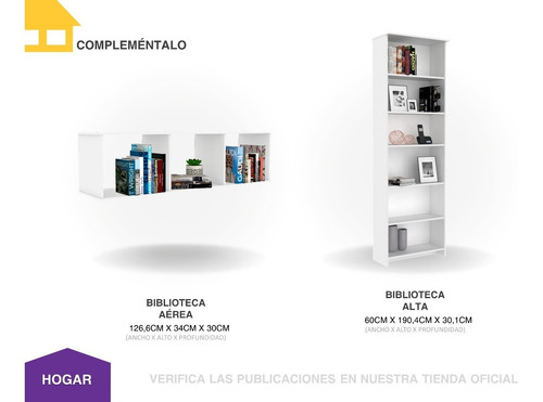 Imagen 5 de 7 de Mueble Casa Lista® Hogar - Centro Múltiple Tv 42