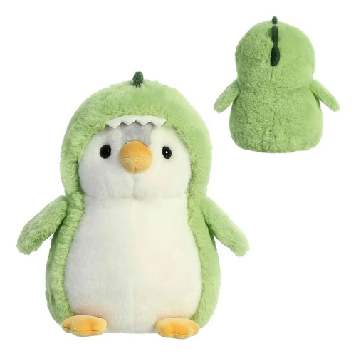 Brinquedo De Pelúcia De Pinguim Com Fantasia De Unicórnio