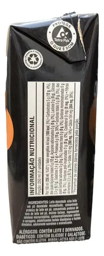 BEBIDA WHEY BAUNILHA ZERO LACTOSE ITALAC 250ML - 12UNID
