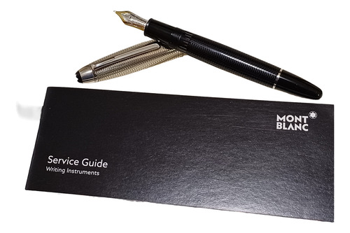 Montblanc Tinteiro Legrand Doue Guiloche M Preto Preto