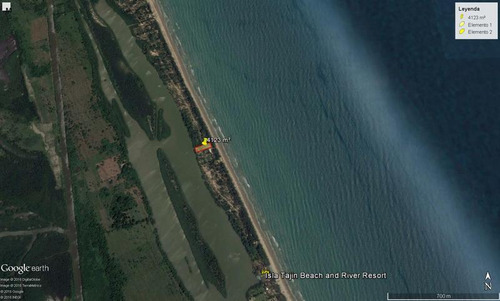 Venta De Terreno En La Playa Frente Al Mar Tuxpan Veracruz Con Palapa