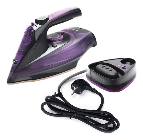 * Plancha Inalámbrica, Plancha De Vapor 2400w, Ligera.portát