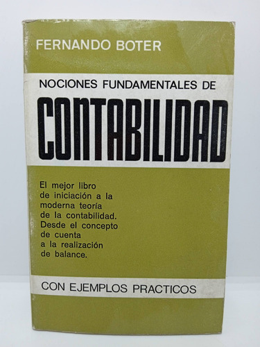 Nociones Fundamentales De Contabilidad - Fernando Boter 