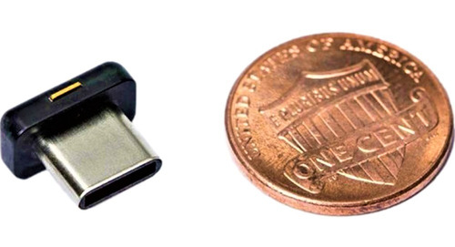 Imagen 2 de 5 de Yubikey 5c Nano Usb Tipo C Llave Seguridad Fido2 U2f!