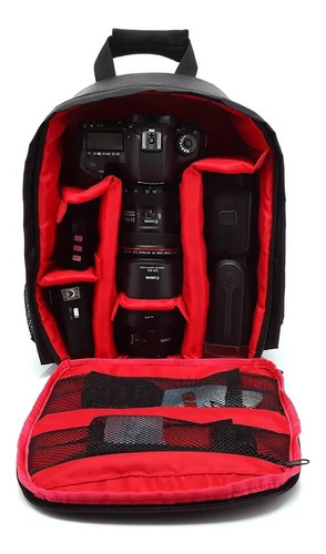 Morral Dslr Para Camara Nikon Canon Sony Bolso Impermeable