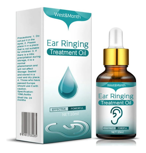 Gotas Para Los Oídos Para El Tinnitus Y El Cuidado De Los Oí