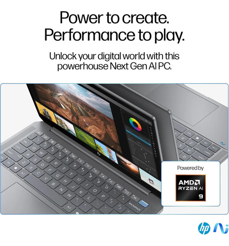 Laptop Hp Omnibook Ultra Ryzen Ai 9 365 Apu 32gb Ram 1tb Ssd