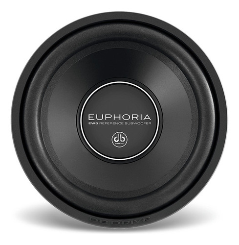 Subwoofer Db Drive Euphoria Ew5 10d4 2-bobina 10 PLG 1000w Color Negro
