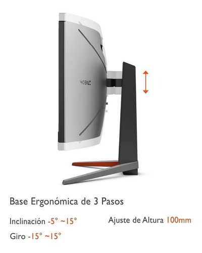 Monitor 34 PuLG Gamer Curvo 144hz Benq Mobiuz Ex3410r Csi