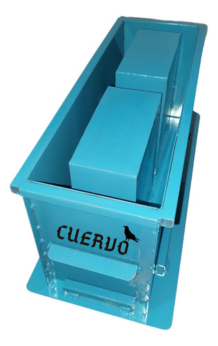 Molde Bloquera Cemento 13x19x40 Low Cost
